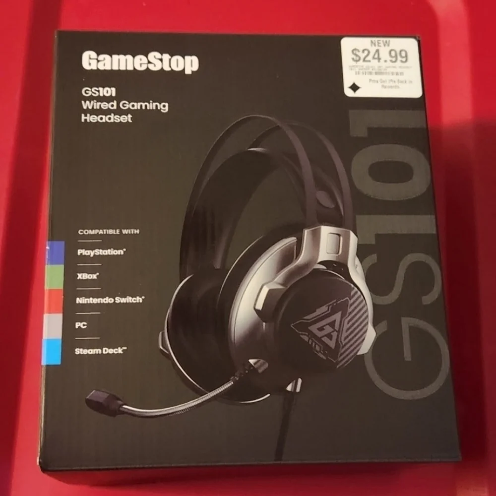 GameStop GS101 Wired Gaming Headset - Picture 1 of 4